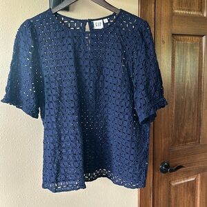 Very cute eyelet top